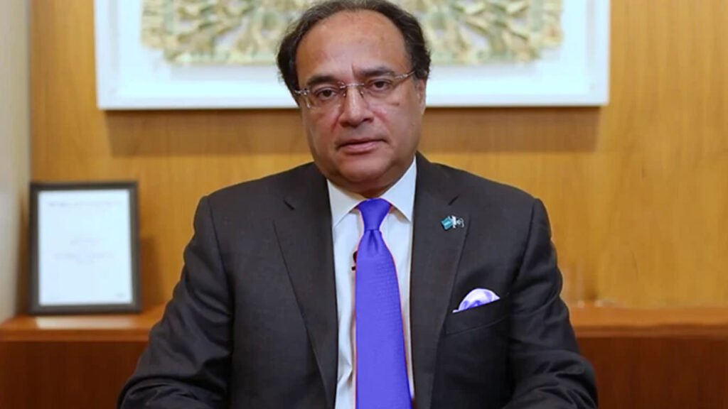 Finance Minister Muhammad Aurangzeb