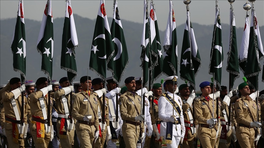 The Chairman Joint Chiefs of Staff Committee (CJCSC) and the Services Chiefs of the Armed Forces of Pakistan conveyed “warm greetings” to the country on Pakistan Day, marking its 84th anniversary.
