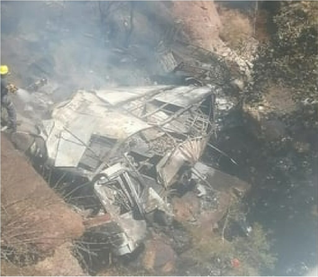 South Africa's Department of Transport on Thursday said a bus crash near Mamatlakala in the northern province of Limpopo