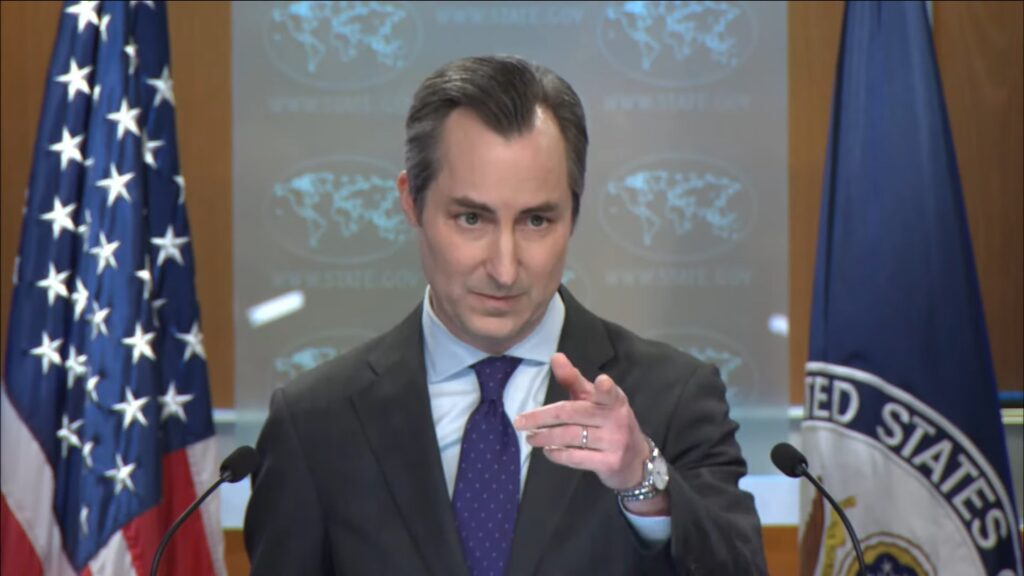 The United States (US) Department of State spokesperson Matthew Miller addressed the ban imposed on a political party in Pakistan on Monday.