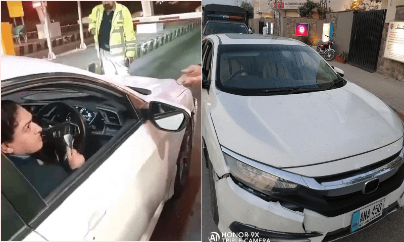 motorway police hit and run