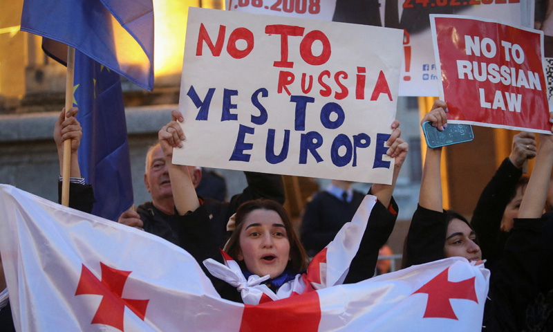 Georgia 'foreign agents' bill