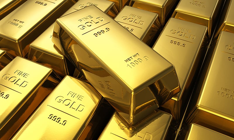 Gold prices decrease