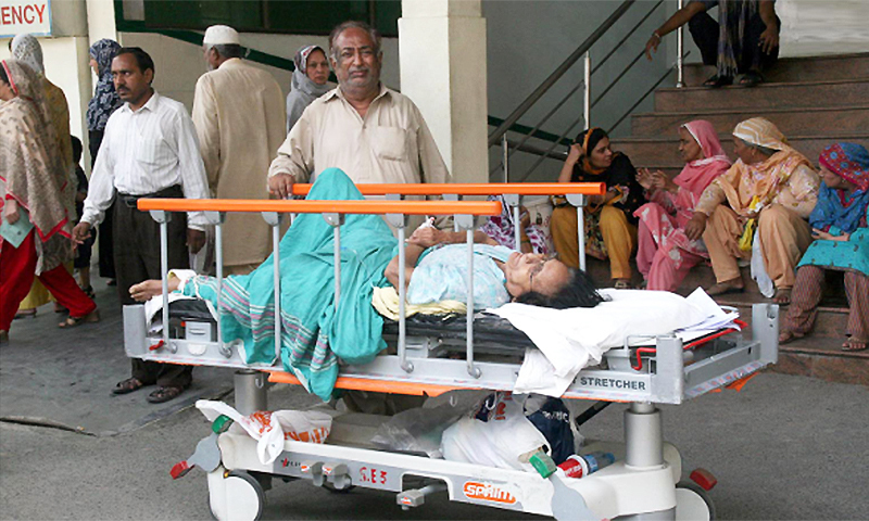 patients on footpaths