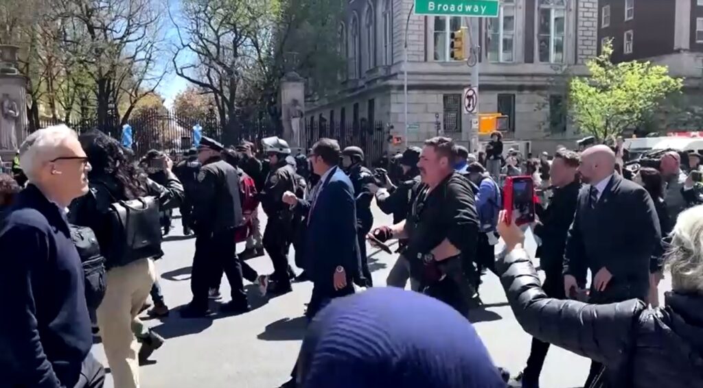 Pro-Palestinian protesters arrested, Columbia cancels in-person classes