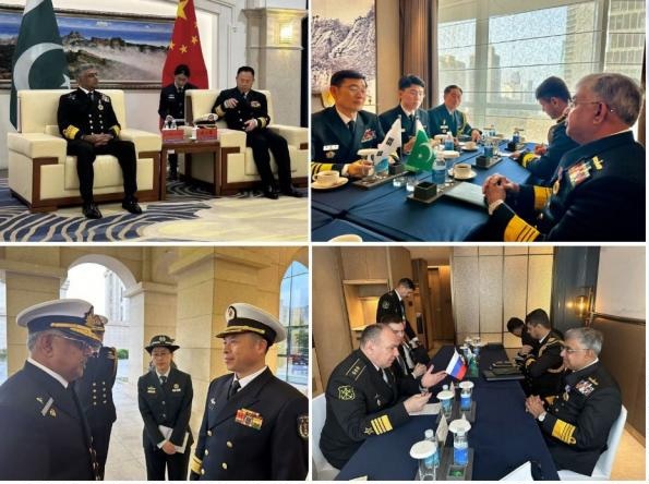 Pakistan Navy Chief Admiral Naveed Ashraf's participation in the 19th Western Pacific Naval Symposium held in China - The theme of the 19th Western Pacific Naval Symposium was 