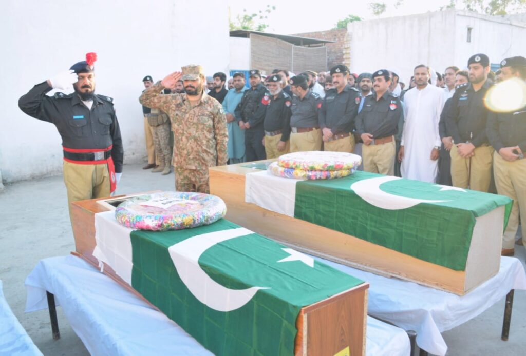 DSP Lakki Marwat funeral