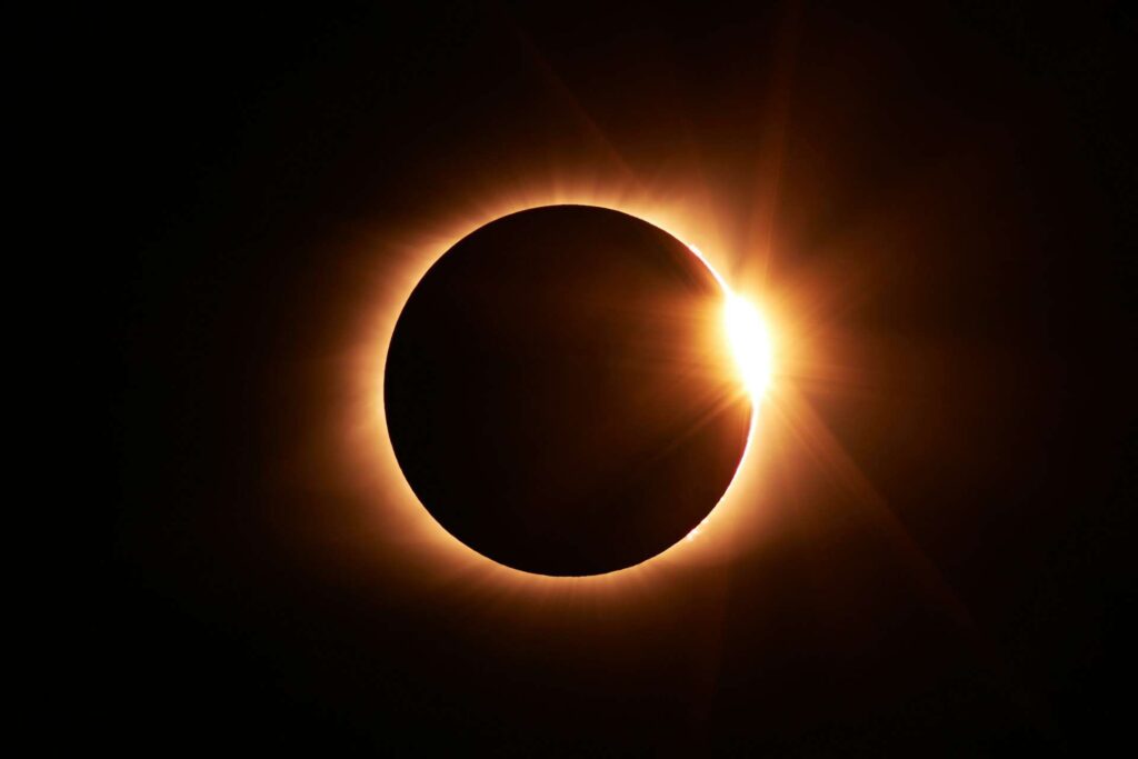 A rare total solar eclipse is expected to occur on Sunday,