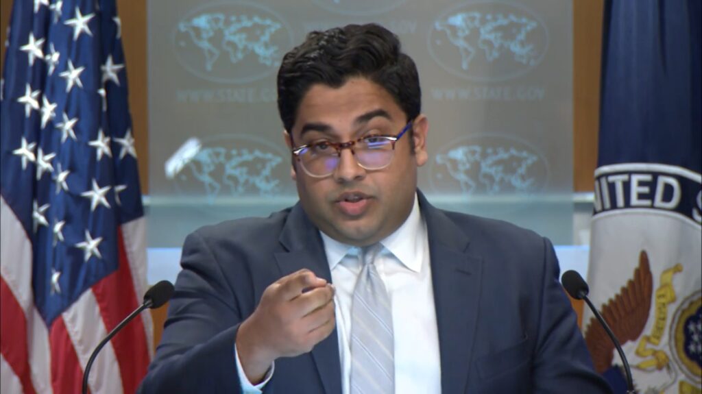 US State Department warned India of potential sanctions if it engaged in any business dealings with Iran, including Chabahar port.