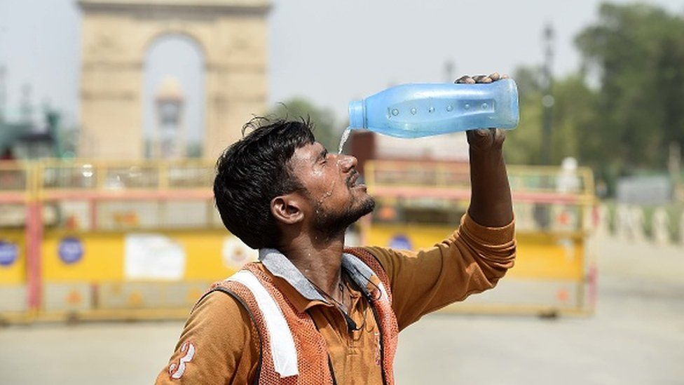 Indian capital heat
