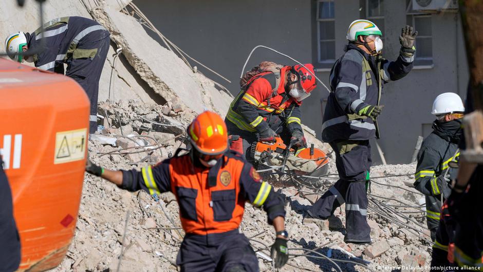 Rescuers have used heavy machinery and even dug with their hands in a desperate attempt to locate survivors