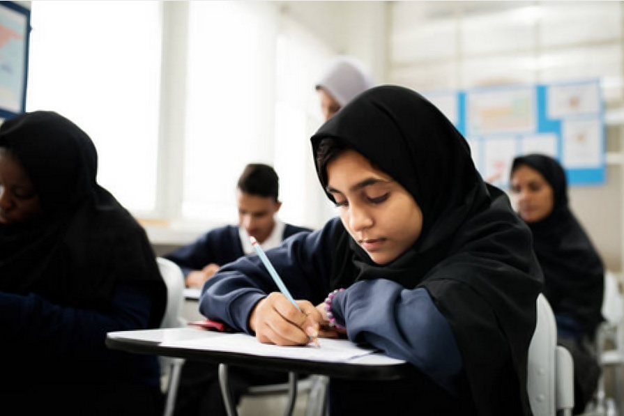 Students in Karachi preparing for their matric exams on Tuesday has yet to be issued their 