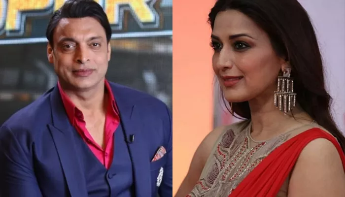 Shoaib Akhtar Sonali Bandre crush