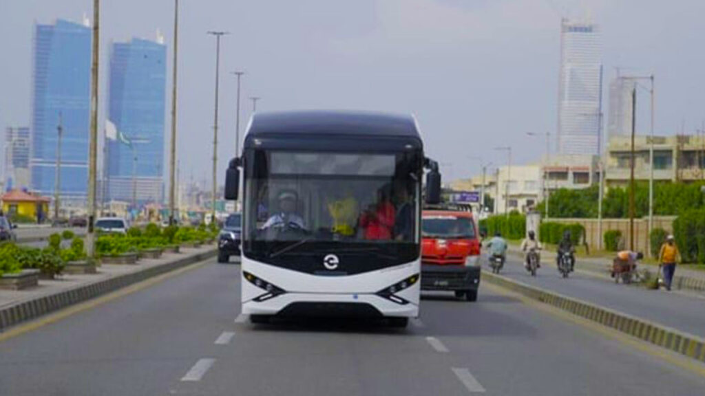 electric buses for Karachi