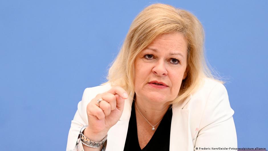 Germany's interior minister said domestic security trumps other considerations