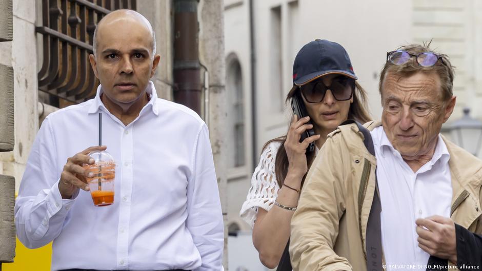 Ajay Hinduja (left) was sentenced to four years in prison for mistreatment of the family's domestic staff