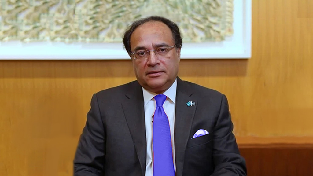 Finance Minister Muhammad Aurangzeb