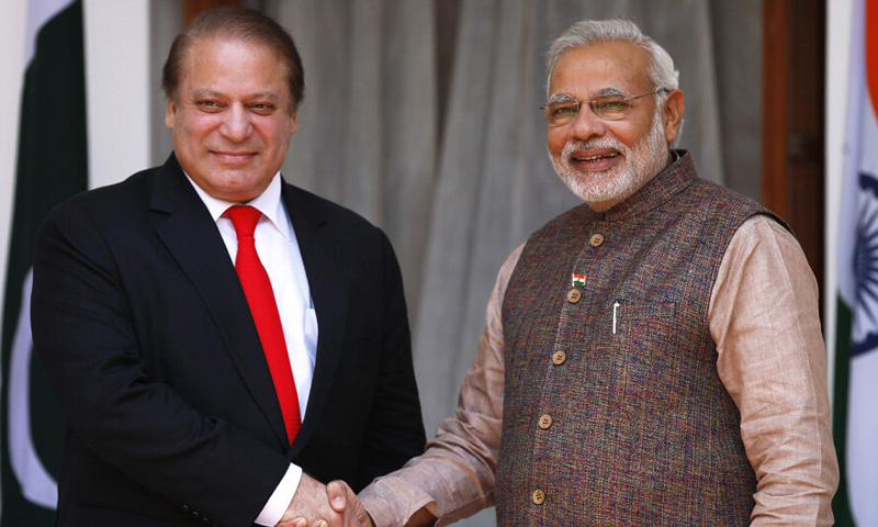 Nawaz congratulates Narendra Modi