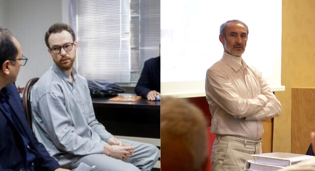 Sweden and Iran exchanged a European Union diplomat Johan Floderus and another man for an Iranian Hamid Nouri, convicted of mass executions, in a prisoner swap on Saturday.