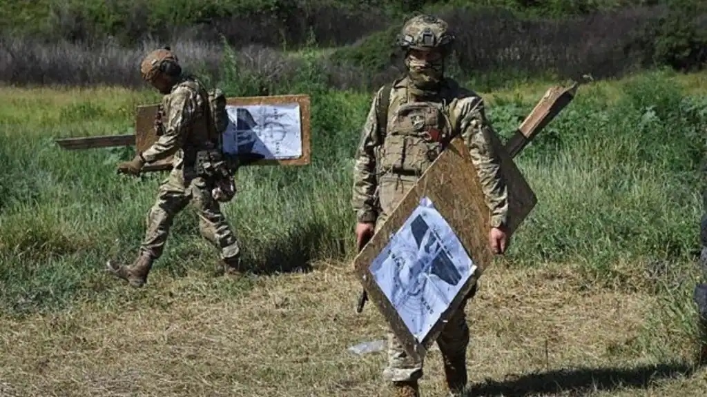 A Russian-installed official said on Saturday that Ukrainian attack drones again struck Enerhodar, a town near the Russian-occupied Zaporizhzhia nuclear power station, after drones earlier in the week hit two of the town's electric substations.