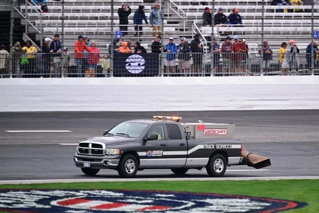 Cup Series qualifying was canceled Saturday afternoon because of inclement weather at New Hampshire Motor Speedway in Loudon. The starting lineup for the USA Today 301 on Sunday will instead be based on a metric, including owners points, driver points, last week's race finishing position and last week's fastest laps.