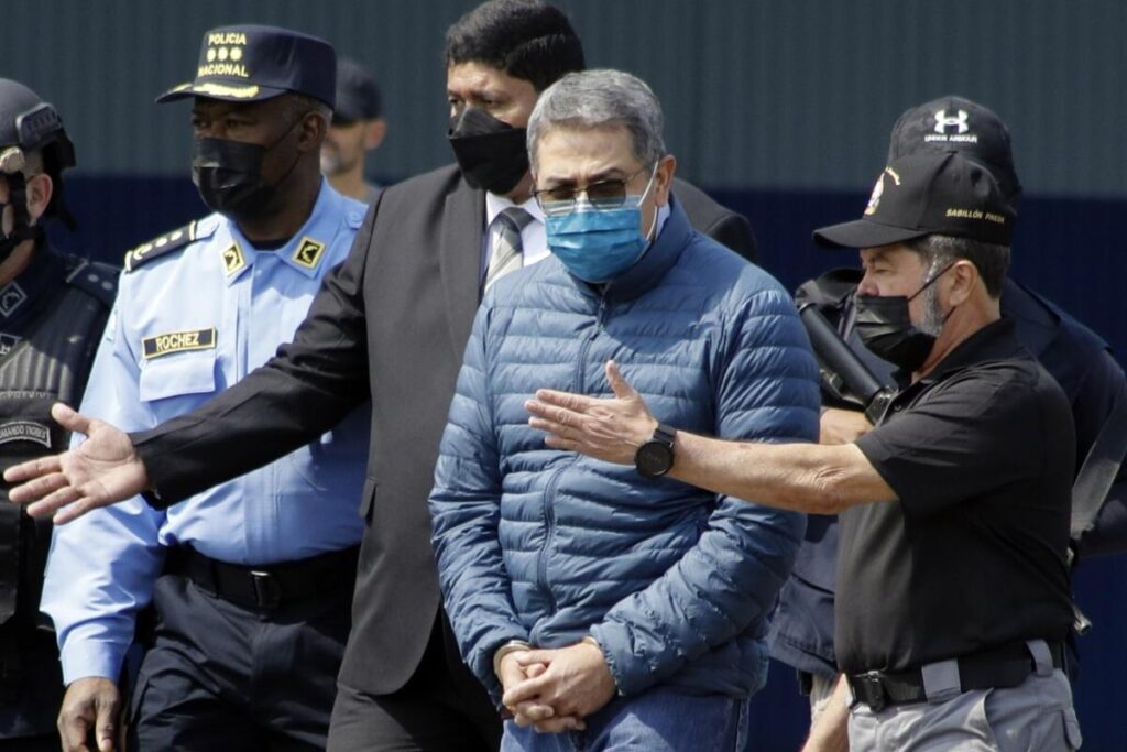 Former Honduran President Juan Orlando Hernandez was sentenced by a United States (US) judge on Wednesday to 45 years in prison for his conviction on drug and firearm offenses.