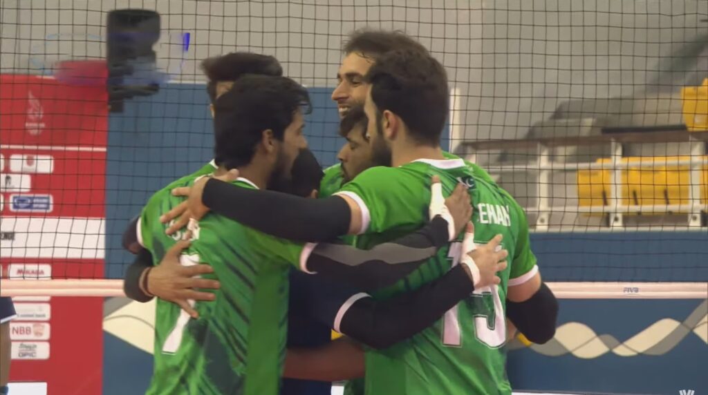 The Pakistan men's volleyball team engaged in a closely fought battle against South Korea in the 2024 Asian Men's Volleyball (AVC) Challenge Cup semifinal on Saturday to secure a place in the fina