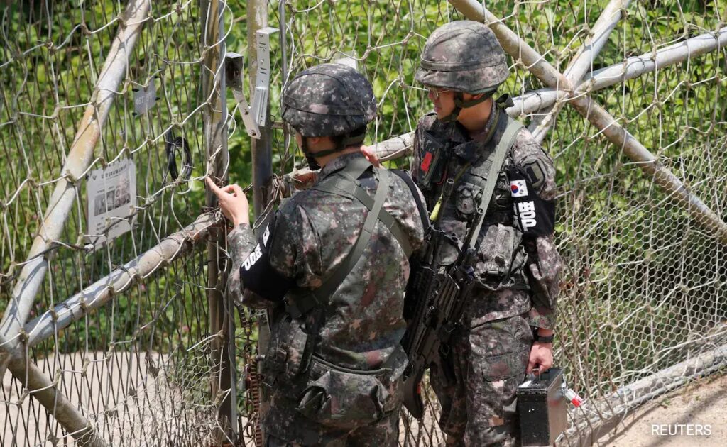 South Korea’s military said it had fired warning shots after North Korean soldiers briefly crossed the border this week. Tensions in the region are running high over trash-carrying balloons and propaganda campaigns.