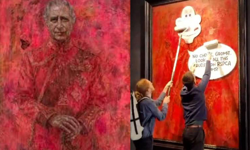 King Charles portrait