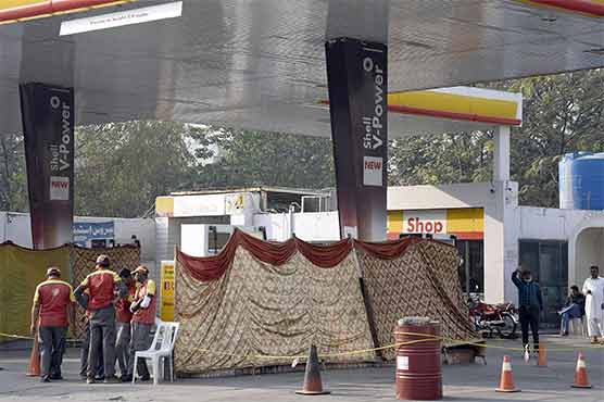 petrol pumps shut down