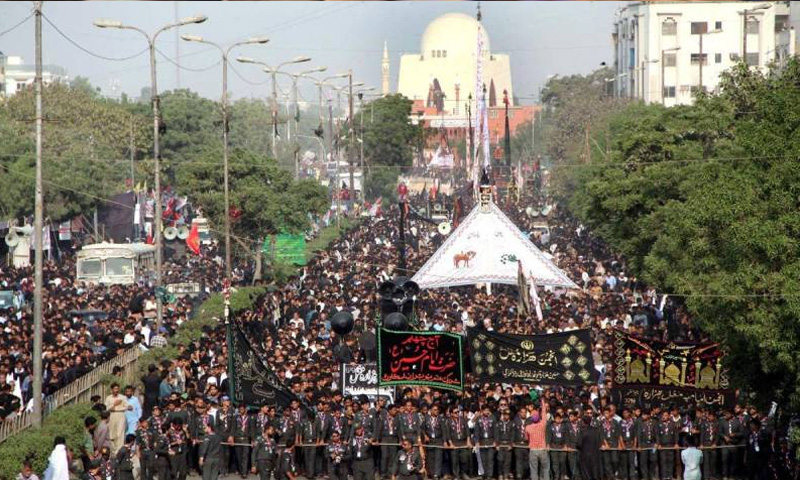 Ashura processions
