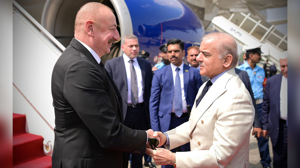 Azerbaijan president Pakistan