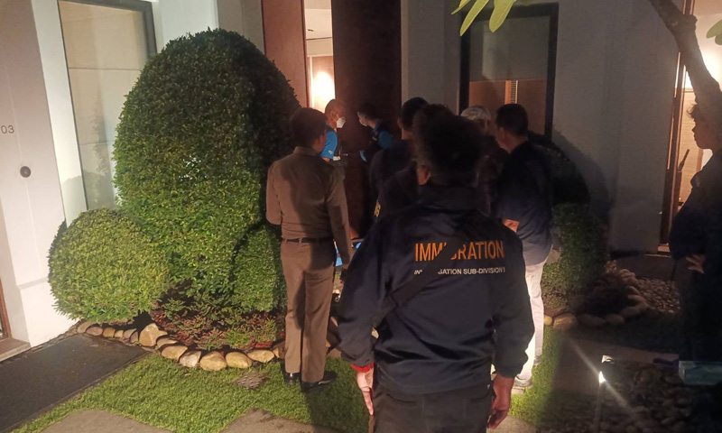 Six foreign nationals