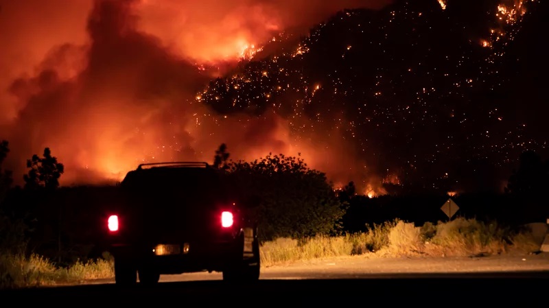 A raging wildfire has devastated the western Canadian tourist town of Jasper and firefighters were working on Thursday to save as many buildings as possible, authorities said