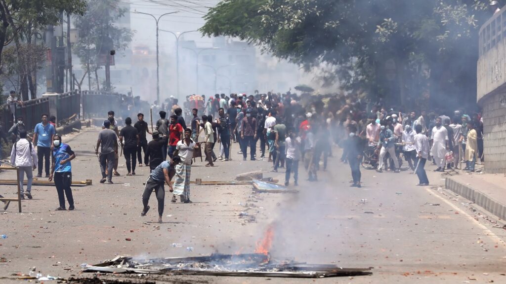 The United Nations human rights chief Turk on Friday called the attacks on student protesters in Bangladesh 