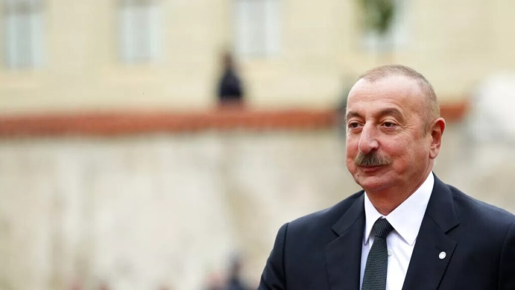 Azerbaijan President Aliyev pledged to help French overseas territories secure independence in latest round of conflicts.