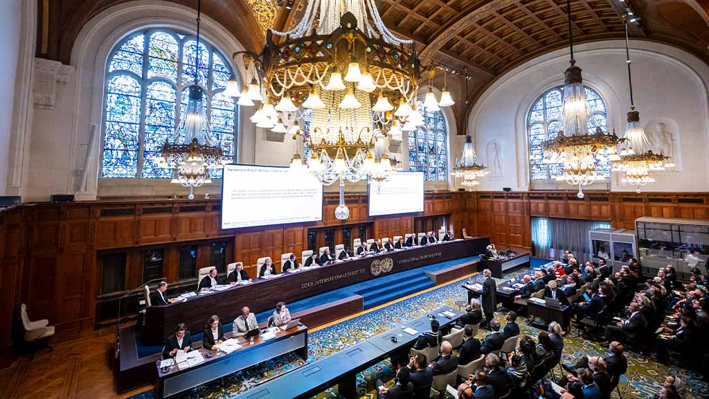 international court of justice on Palestine