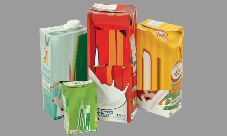 packaged milk