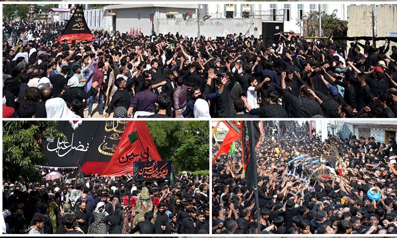 9th Muharram processions