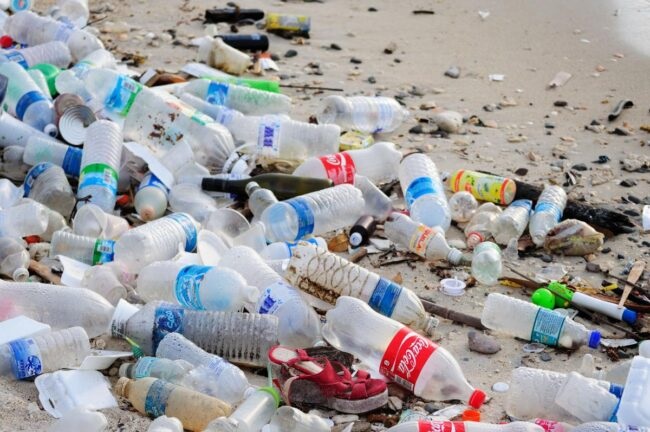 The Sindh government enacted a ban on plastic water bottles across all government offices in the province on Friday.