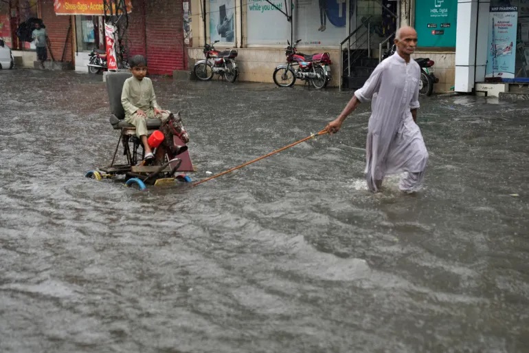Pakistan is set to experience widespread weather disruptions, including rain and windstorms, due to a depression moving westward from Madhya Pradesh, India on Tuesday (today).