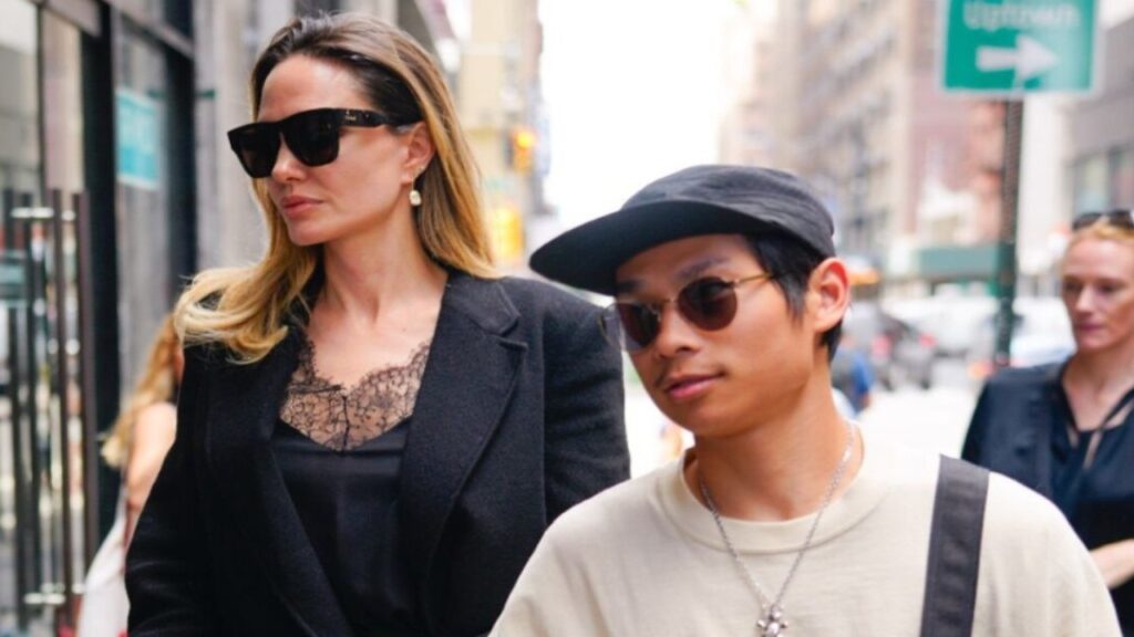 : Angelina Jolie's son Pax Jolie-Pitt was hospitalised following a severe electric bike accident on Los Feliz Boulevard in Los Angeles.