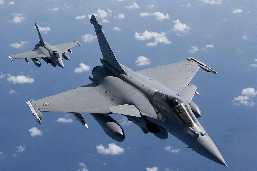 Rafale jets collide mid-air