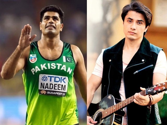 Ali Zafar cash prize Arshad Nadeem