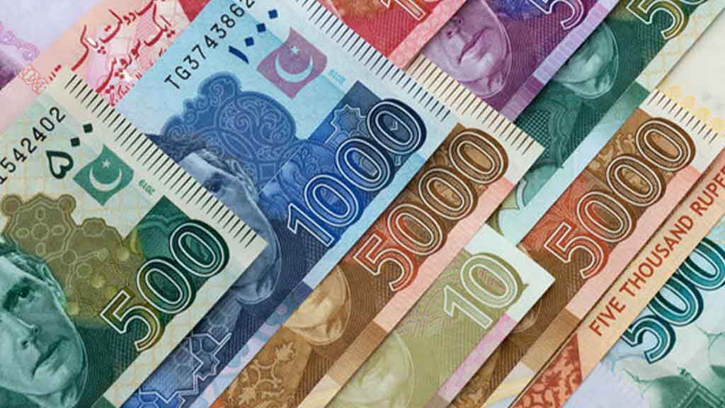 Intraday update Pakistani rupee