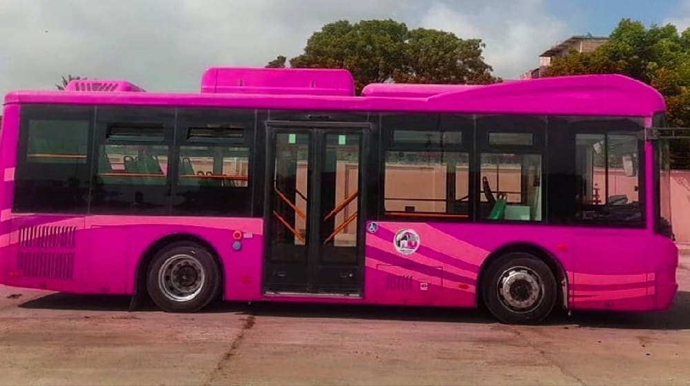 Pink bus routes Islamabad