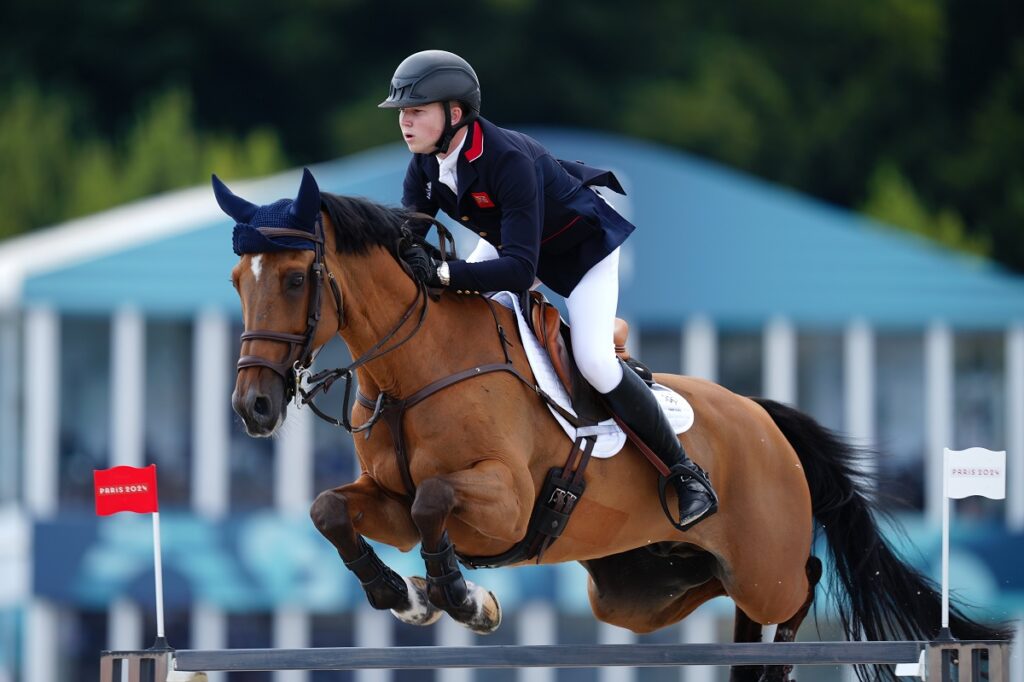 Great Britain's (GB) Harry Charles made history by winning gold in team show jumping at the Olympics on Friday.