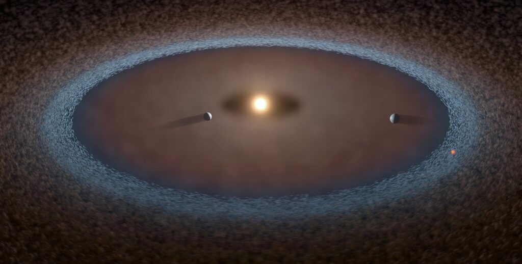 A team of researchers from Ludwig Maximilian University of Munich (LMU), the ORIGINS cluster and the Max Planck Institute for Solar System Research (MPS) created a new model that changes our understanding of how giant planets like Jupiter are formed.