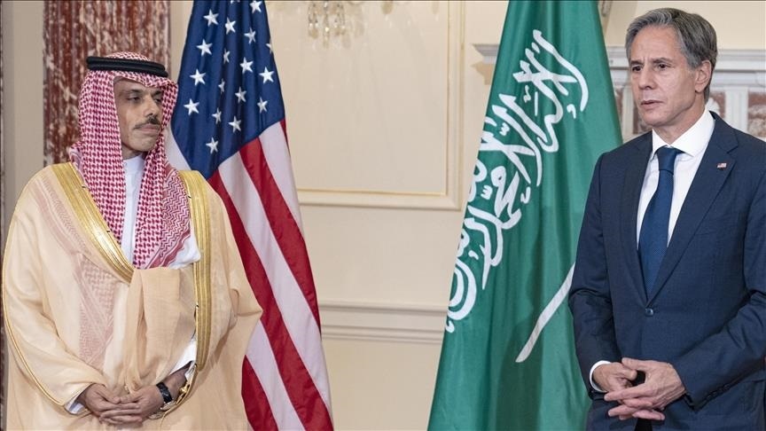 US State Secretary spoke with the Saudi foreign minister about the importance of a Gaza ceasefire deal, the US State Department said.