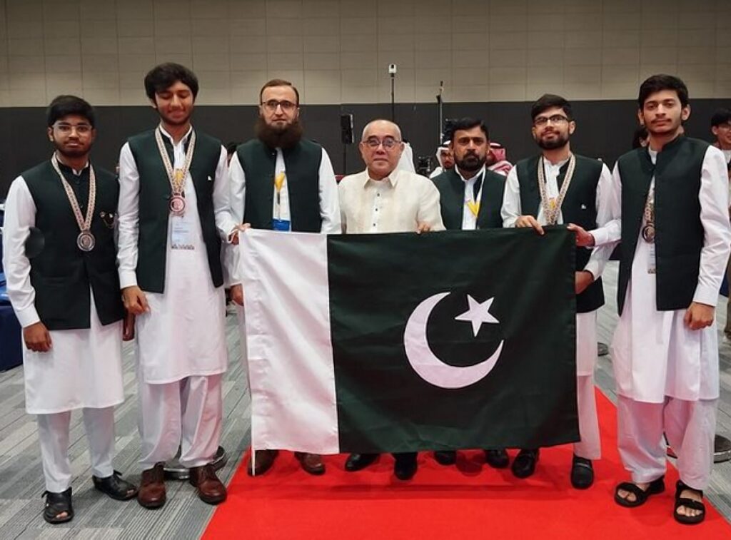 Pakistani students won two silver and two bronze medals at the first International Nuclear Science Olympiad 2024, held in New Clark City, the Philippines on Wednesday.